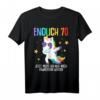 Lustiges 70. Geburtstag T-Shirt für Mann und Frau - Witzige Geschenkidee & Deko für 70 Jahre Feier