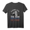 Wladimir Putin The Man Brille Russland Flagge Langarmshirt – Patriotisches Design für Putin Fans, Wähler und Russland-Patrioten