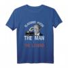 Wladimir Putin The Man Brille Russland Flagge Langarmshirt – Patriotisches Design für Putin Fans, Wähler und Russland-Patrioten