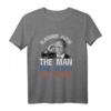 Wladimir Putin The Man Brille Russland Flagge Langarmshirt – Patriotisches Design für Putin Fans, Wähler und Russland-Patrioten