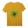 Marienkäfer Baby T-Shirt mit Glücksbringer und Vierblättrigem Kleeblatt - Lustiges Geschenk für Tier- und Gartenliebhaber