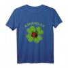 Marienkäfer Baby T-Shirt mit Glücksbringer und Vierblättrigem Kleeblatt - Lustiges Geschenk für Tier- und Gartenliebhaber