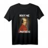 Rock Me Amadeus - Wolfgang Amadeus Mozart Klavier und Musik T-Shirt für Musikliebhaber, Fans und Musiker mit modernem Design