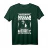 Lustiges Angler T-Shirt mit Spruch 'Zum Angeln geboren, zur Arbeit gezwungen' – Perfektes Geschenk für Angler, Opa, Vater & Vatertag