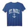 St. Pauli Hamburg Paulianer T-Shirt mit Anker – Cooles Fan Geschenk für Männer, Frauen, Kinder, Oma & Opa