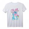 Disney Lilo and Stitch Neon Ice Cream Chill Drip T-Shirt – Buntes Trendshirt für Frauen, Männer und Kinder, offizielle Disney Merchandise