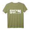 Schwimmen Schwimmer T-Shirt - Klassisch geschnitten mit doppeltem Saum für Wettkampf & Training