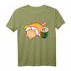 Kawaii Katze Sushi lustiges Katzenbesitzer T-Shirt – Perfektes Geschenk für Katzenliebhaber, Katzenpapa & Katzenmama