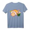 Kawaii Katze Sushi lustiges Katzenbesitzer T-Shirt – Perfektes Geschenk für Katzenliebhaber, Katzenpapa & Katzenmama