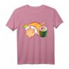 Kawaii Katze Sushi lustiges Katzenbesitzer T-Shirt – Perfektes Geschenk für Katzenliebhaber, Katzenpapa & Katzenmama
