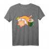 Kawaii Katze Sushi lustiges Katzenbesitzer T-Shirt – Perfektes Geschenk für Katzenliebhaber, Katzenpapa & Katzenmama
