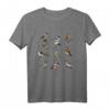 Vogelmotiv Gartenvögel Singvögel T-Shirt - Perfektes Geschenk für Vogelliebhaber, Naturfreunde & Vogelbeobachter
