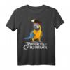 Parrots Of The Caribbean Papagei Piraten Halloween Kostüm T-Shirt – Buntes, witziges Tier- und Piratenoutfit für Partys, Geburtstage & Karibische Nächte