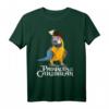 Parrots Of The Caribbean Papagei Piraten Halloween Kostüm T-Shirt – Buntes, witziges Tier- und Piratenoutfit für Partys, Geburtstage & Karibische Nächte