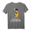 Parrots Of The Caribbean Papagei Piraten Halloween Kostüm T-Shirt – Buntes, witziges Tier- und Piratenoutfit für Partys, Geburtstage & Karibische Nächte