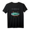 Flat Earth Society T-Shirt mit Karte des flachen Globus - Zeige deine Überzeugung, ideal als Geschenk für Flat Earth Fans
