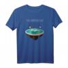 Flat Earth Society T-Shirt mit Karte des flachen Globus - Zeige deine Überzeugung, ideal als Geschenk für Flat Earth Fans