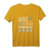 Ich träume von einer Welt in der Stricken schlank macht T-Shirt – Lustiges Hobby-Design für Frauen, die Wolle, Häkeln, Nähen und Mode lieben