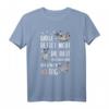 Wolle rettet den Tag - Lustiges Stricken und Häkeln T-Shirt für Frauen, Hobby-Design mit Humor