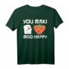 Sushi Shirt Lustiger Spruch You Maki Miso Happy - Perfektes Geschenk für Sushi- und Japan-Küche Liebhaber, vegan oder vegetarisch