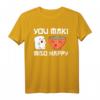 Sushi Shirt Lustiger Spruch You Maki Miso Happy - Perfektes Geschenk für Sushi- und Japan-Küche Liebhaber, vegan oder vegetarisch