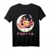 Pastell Goth Axolotl Kawaii Japanisches Anime Ästhetik Nu Goth T-Shirt – Perfekt für Softgrunge, Bubble Goth & Cosplay Fans