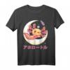 Pastell Goth Axolotl Kawaii Japanisches Anime Ästhetik Nu Goth T-Shirt – Perfekt für Softgrunge, Bubble Goth & Cosplay Fans