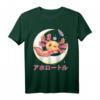 Pastell Goth Axolotl Kawaii Japanisches Anime Ästhetik Nu Goth T-Shirt – Perfekt für Softgrunge, Bubble Goth & Cosplay Fans