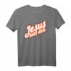 Jesus liebt dich Retro Geschenk T-Shirt – Religiöses Motiv für Christen zu Weihnachten, Ostern & Geburtstag