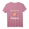 Ich gehe dann mal häkeln T-Shirt mit süßer Katze – Lustiges Geschenk für Häkelfans, Kinder & Strickliebhaber zu Geburtstag & Weihnachten