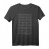 Gitarre Akkorde Tabelle Gitarrist Tab Musiker Band Geschenk T-Shirt - Perfektes Geschenk für Gitarrenlehrer, Anfänger & Musikfans