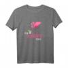 Lustiges Flamingo Shirt für Frauen – Es eskaliert eh! Party, JGA & Festival Outfit für Mädels, Geschenkidee für Freundinnen
