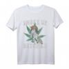 Rasta Unicorn Smoke Up Bitches Marijuana 420 Weed Cannabis T-Shirt – Lustiges Stoner-Shirt mit Humor-Slogans für Erwachsene