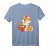 Ramen Shiba Inu Hund T-Shirt - Lustiges Geschenk für Ramen- und Japan-Fans, Hundeliebhaber & Geburtstagsgeschenk