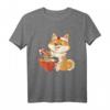 Ramen Shiba Inu Hund T-Shirt - Lustiges Geschenk für Ramen- und Japan-Fans, Hundeliebhaber & Geburtstagsgeschenk