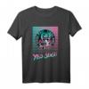 Cobra Kai Ja Sensei Retro Neon T-Shirt - Offiziell lizenzierte Karate Merchandise für Fans & Nostalgiker
