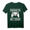 Zocken Reichet mir den Controller König PS5 Gamer T-Shirt – Lustiges Gaming Geschenk für Zocker & Esport-Fans
