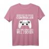 Zocken Reichet mir den Controller König PS5 Gamer T-Shirt – Lustiges Gaming Geschenk für Zocker & Esport-Fans