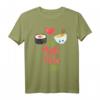 You Maki Miso Happy - Kawaii Sushi Japan T-Shirt für Anime, Manga & Japan Essen Fans, Vegetarier & Veganer