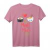 You Maki Miso Happy - Kawaii Sushi Japan T-Shirt für Anime, Manga & Japan Essen Fans, Vegetarier & Veganer