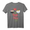 You Maki Miso Happy - Kawaii Sushi Japan T-Shirt für Anime, Manga & Japan Essen Fans, Vegetarier & Veganer