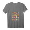 Damen Kawaii Asiatisches Japanisches Essen Japan Ramen Sushi Anime T-Shirt mit V-Ausschnitt – Lustiges Otaku Design für Sushi, Ramen & Manga Fans, Perfekt als Geschenk