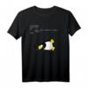 Schlafender Tux Schleife Linux Geek Nerd Pinguin T-Shirt - Klassisch geschnitten, ideal für Technikfans und Pinguin-Liebhaber
