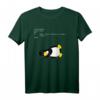Schlafender Tux Schleife Linux Geek Nerd Pinguin T-Shirt - Klassisch geschnitten, ideal für Technikfans und Pinguin-Liebhaber
