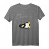 Schlafender Tux Schleife Linux Geek Nerd Pinguin T-Shirt - Klassisch geschnitten, ideal für Technikfans und Pinguin-Liebhaber