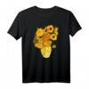 Van Gogh Sonnenblumen Expressionist Modern Art T-Shirt - Perfektes Geschenk für Kunstliebhaber, Studenten, Lehrer & Künstler