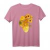 Van Gogh Sonnenblumen Expressionist Modern Art T-Shirt - Perfektes Geschenk für Kunstliebhaber, Studenten, Lehrer & Künstler