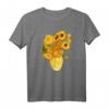 Van Gogh Sonnenblumen Expressionist Modern Art T-Shirt - Perfektes Geschenk für Kunstliebhaber, Studenten, Lehrer & Künstler
