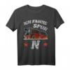 Modelleisenbahn Spurweite N T-Shirt mit Dampflok Retro Look - Perfekt als Geschenk für Modellbahner zu Weihnachten & Geburtstag