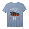 Modelleisenbahn Spurweite N T-Shirt mit Dampflok Retro Look - Perfekt als Geschenk für Modellbahner zu Weihnachten & Geburtstag